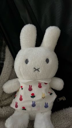 Cute Bunny Plush in Dress (Kawaii Stuffed Animal) 🐰🌸
