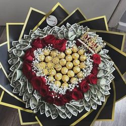 Ramo Buchon Dollar Bouquets Roses