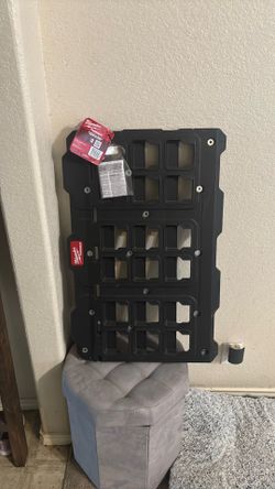 Milwaukee pack out wall plate
