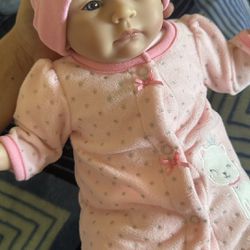 Reborn Baby Doll Girl Weighted 6 Lb