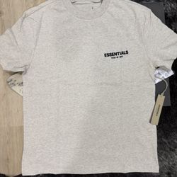 White Oatmeal Essentials Tshirt S