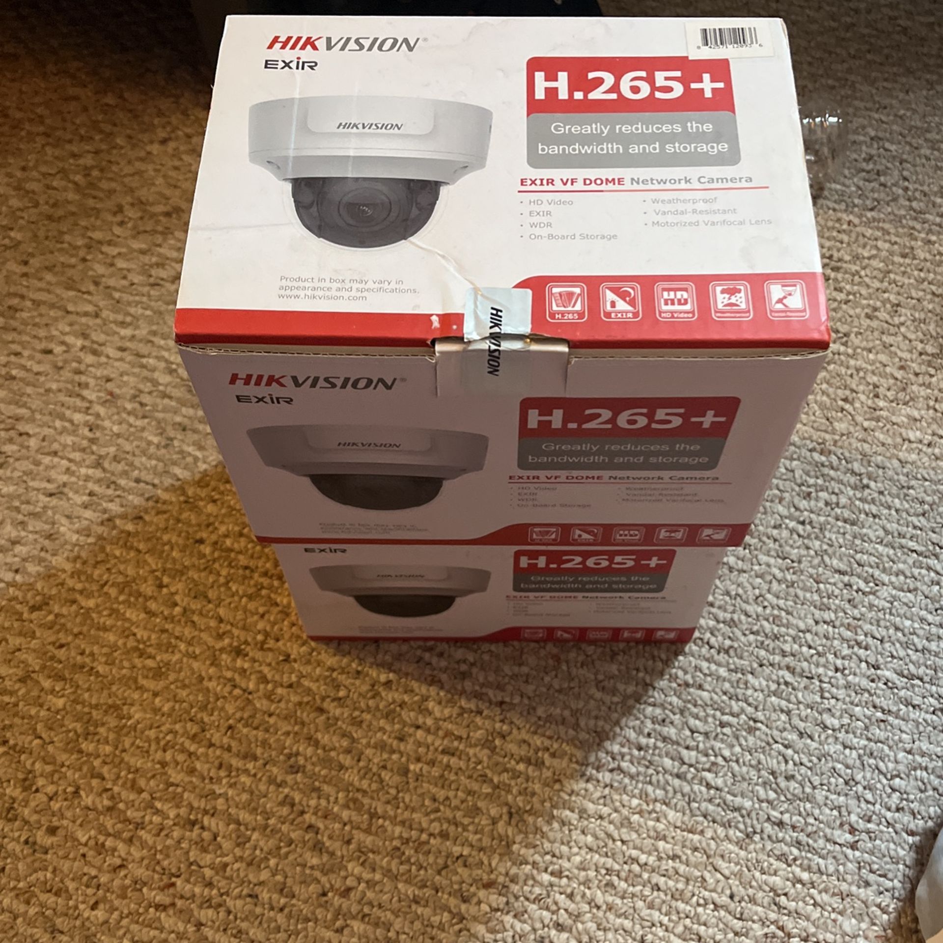 HikVision H.265+ Cameras 