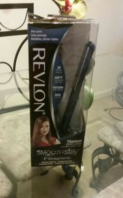 New!!Revlon® 1" Smooth Stay Hair Straightener