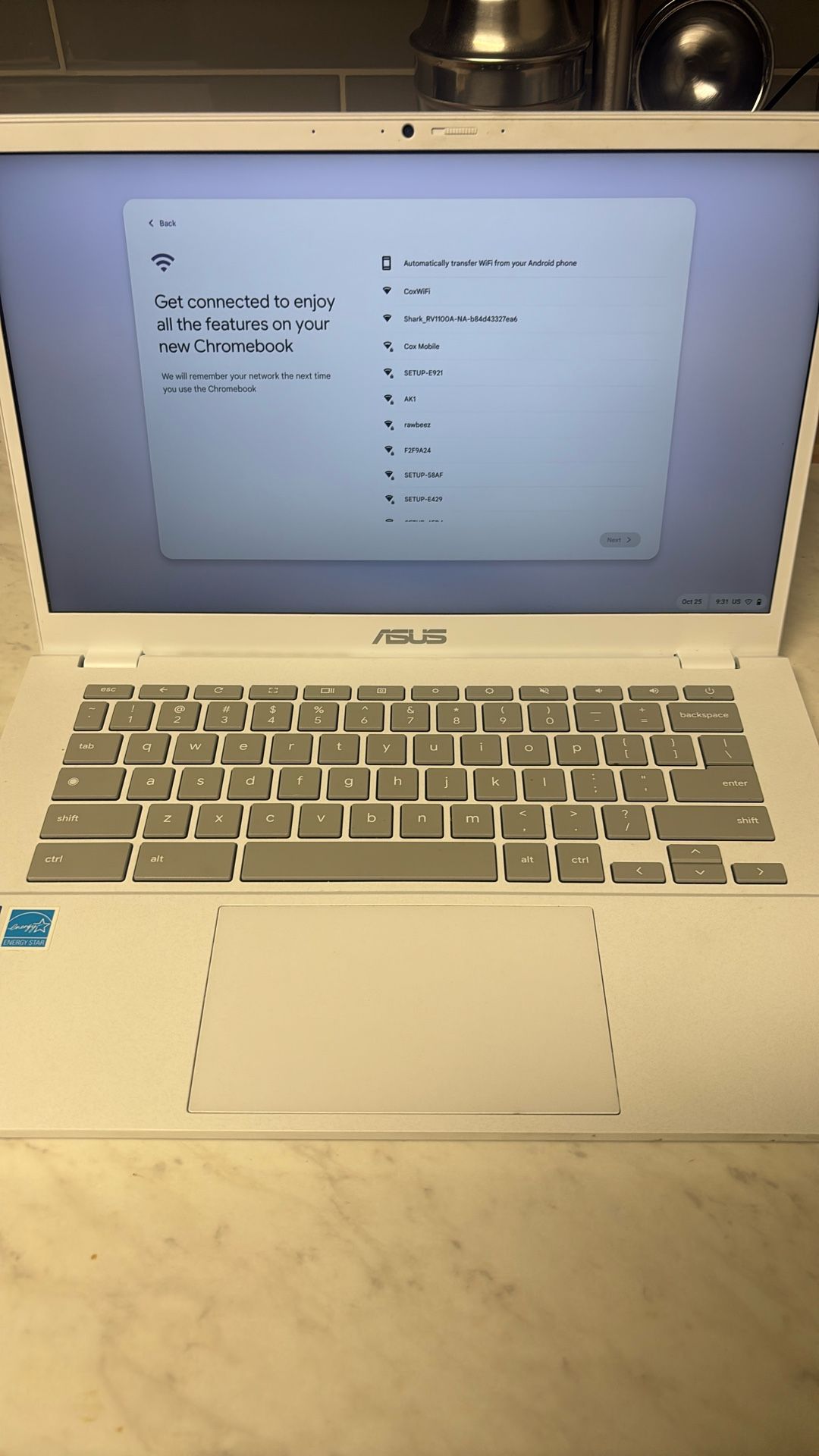 14"  Touch Screen Chromebook Plus Laptop W/ Charger