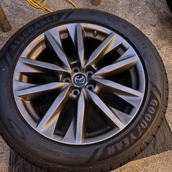 Wheels 20” Mazda CX9 5x114 Tires New 255/50/20Good Year $800 