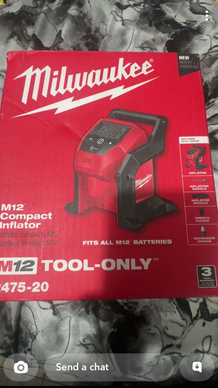M12 Compact Inflator