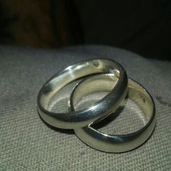 Sterling silver bands. All Size 5to13