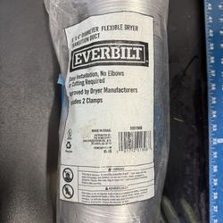 8'X 4" DIAMETER FLEXIBLE DRYER DUCT