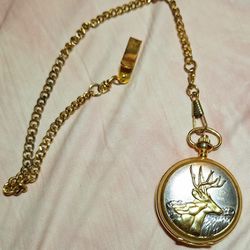 Stag Pocket Watch