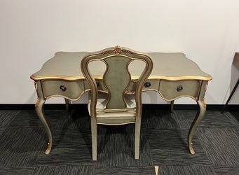 Solid Wood Base Writing Desk
