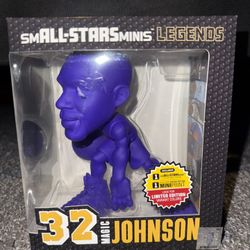 NBA Basketball Los Angeles Lakers Legends Small Stars Mini Figurine Brand New IB