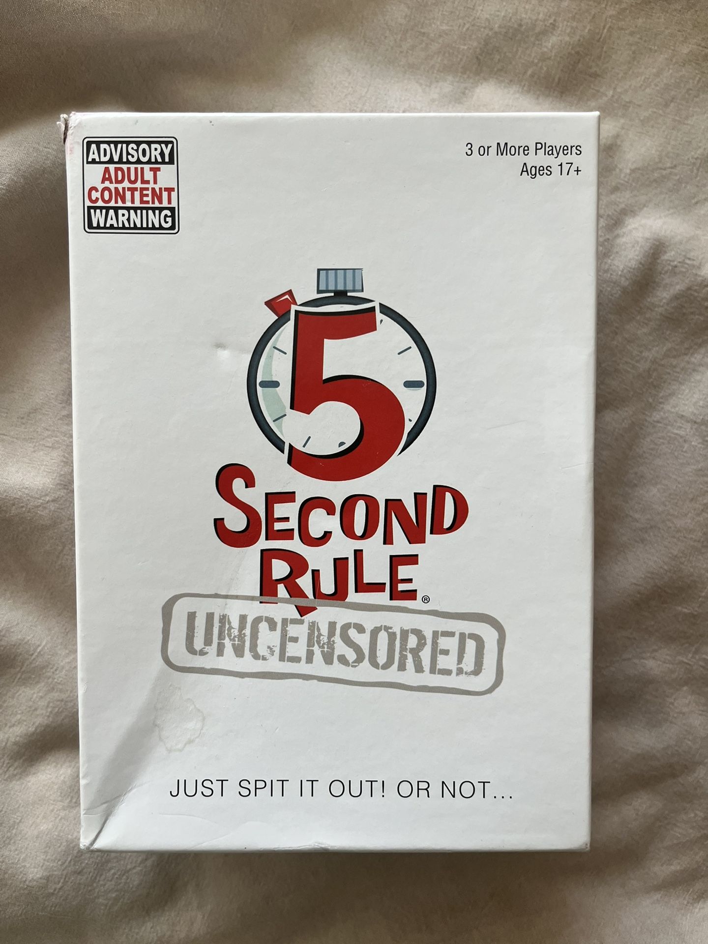 5 Second Rule Card Game