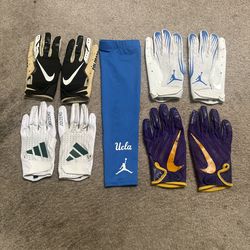 ncaa college gloves and sleeves