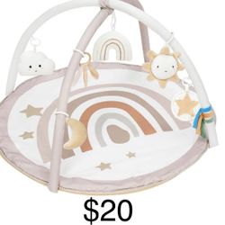 baby girl tummy time mats