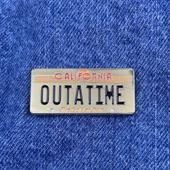 Back to the Future Enamel Pin 