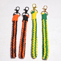 Beavers or Ducks? Macrame Keychain Wristles $10 EACH