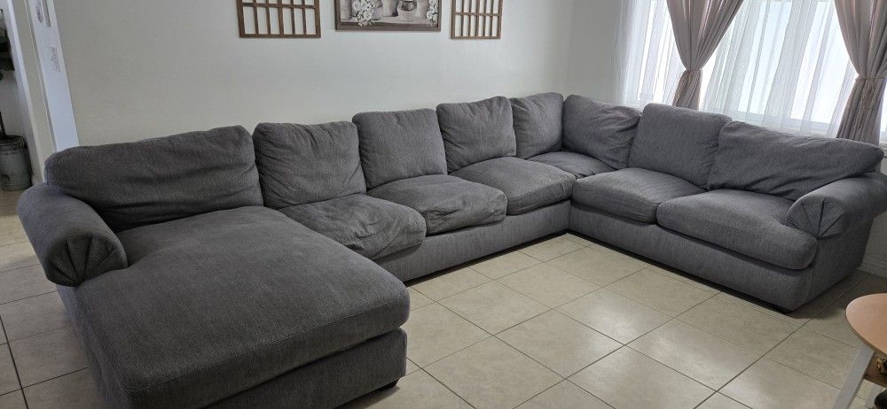 Large Grey Sectional