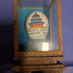 Antique Chinese Painted Egg