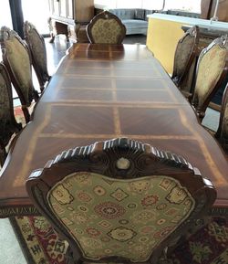 AICO By Michael Amini CORTINA Dining Set / 6 Chairs - GA
