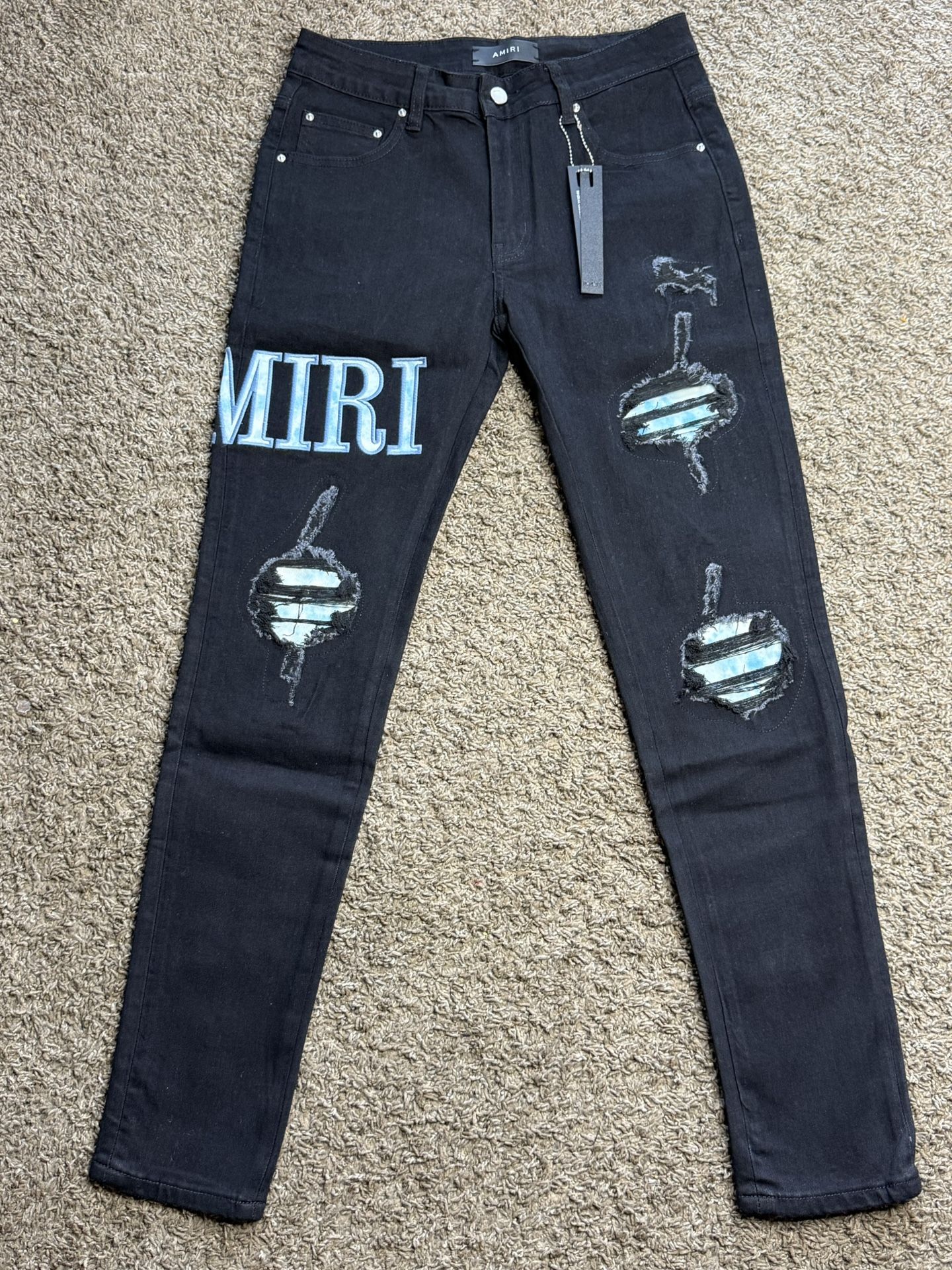 (Size 31) Black & Blue Amiri Jeans 👖 