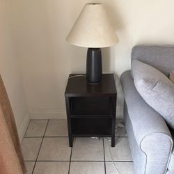End Table And Lamp 
