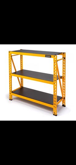 DeWalt 48 in. H X 50 in. W X 18 in. D Yellow Steel Storage Rack