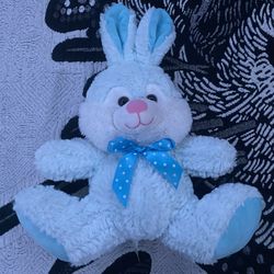 Sky Blue Plush Stuff Bunnie Hamerbest
