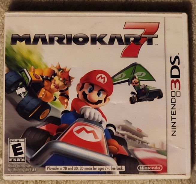Mario Kart 7 (Nintendo 3DS, 2011) Complete w/ Manual Pre Owned