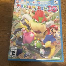 Wii U Mario party 10