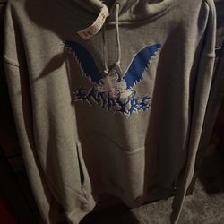 Empyre Angel Tears Grey Hoodie