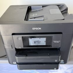 Epson WorkForce Pro WF-4830 Wireless All-in-One Printer - Black: Automatic 2-Sided Printing & Scanner, 500-Sheet Capacity