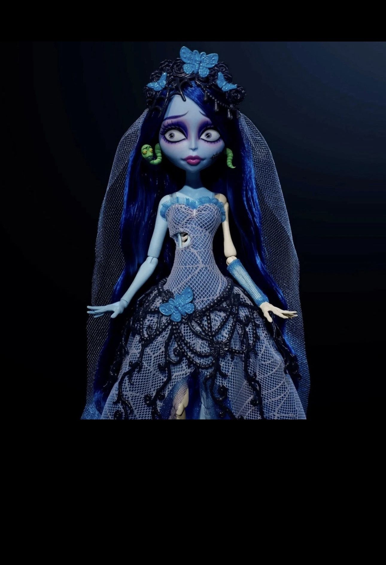 Monster High Tim Burton's Corpse Bride Emily Skullector Doll JRD67 - NEW IN HAND