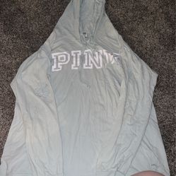 Pink hoodie