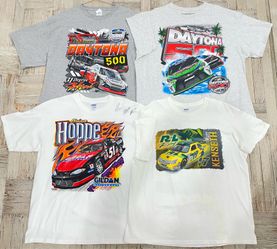 NASCAR Vintage Men’s Double Sided Shirts Lot