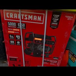 Craftsman 5000/6250 Watt Portable Generator