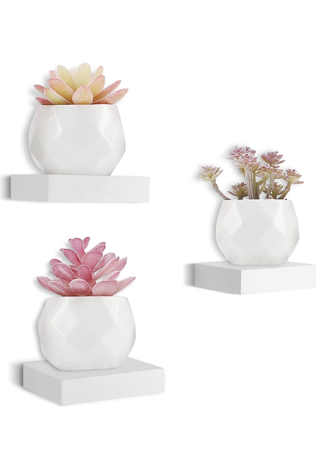 Small Floating Shelves 6 Inch [3pack] Shelves Only 