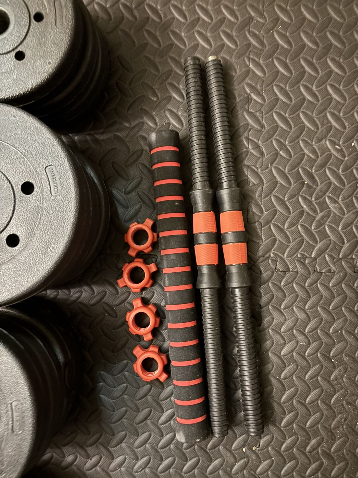 Adjustable Dumbbells Or Barbell