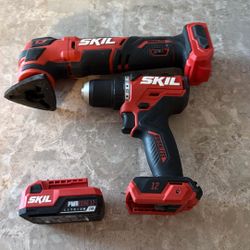 Skil Power core 12v  With The Battery 