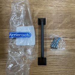 Amerock Matte Black Cabinet Pulls (128 mm)