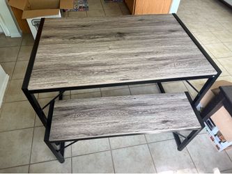 Table with Bench Seats
