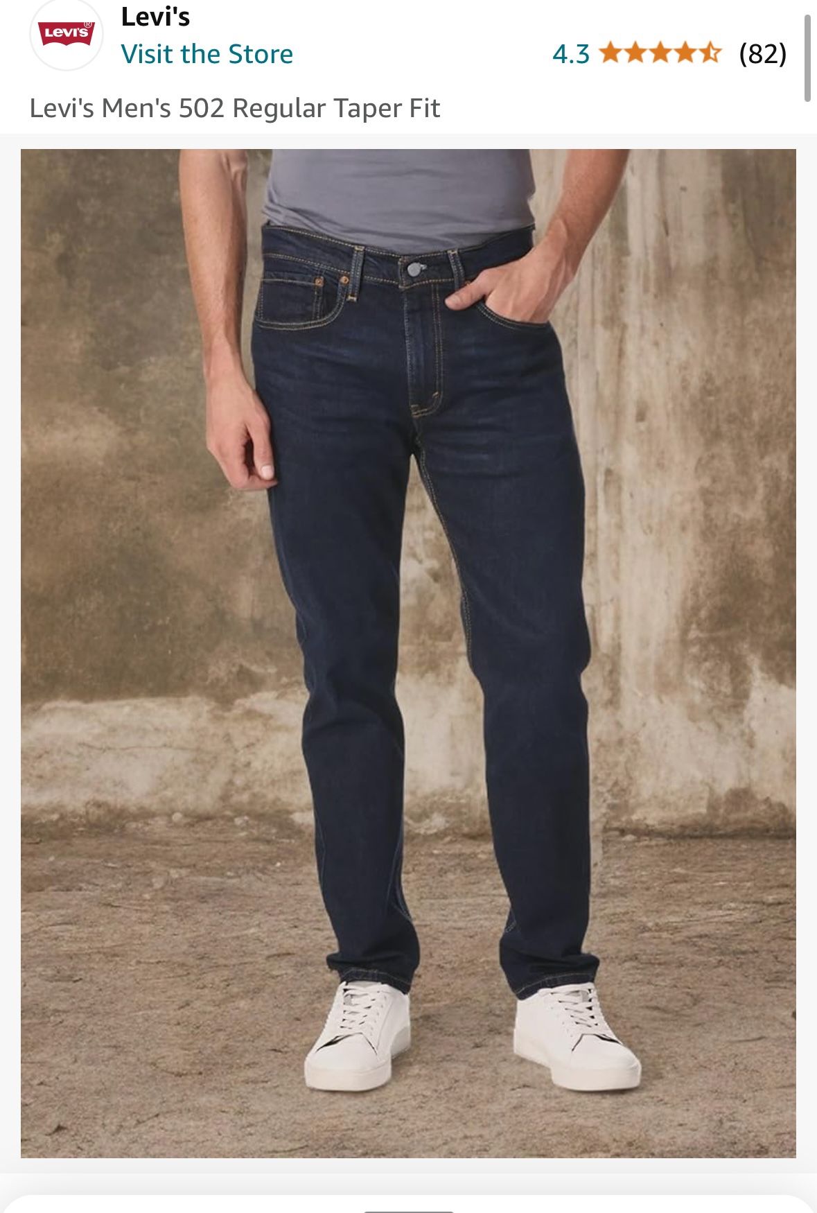 Brand New Levis 502 Tape Jeans (Men Size M)