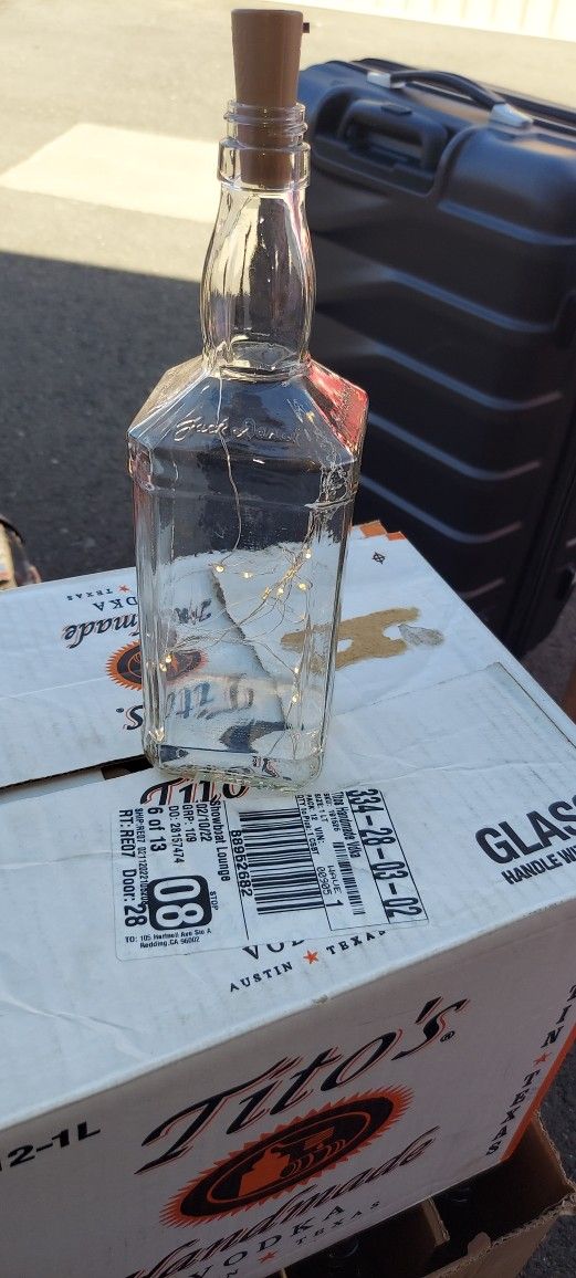 Whisky Bottle With Light