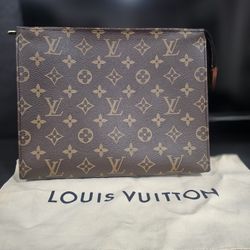 Authentic Louis Vuitton Toiletry 26 Clutch Makeup Bag
