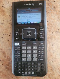 TI Nspire CX color graphing calculator
