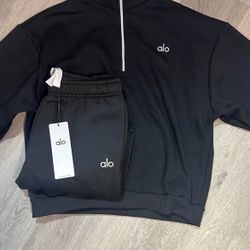 Alo black tracksuit Size M #athleisure #activewear