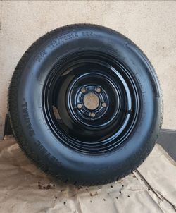 Tire and rim 185/70R14