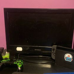 Moniter With DVD Player 