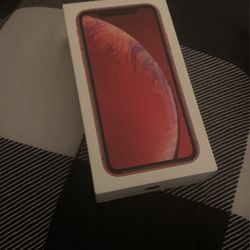 iPhone XR Red Box Only 