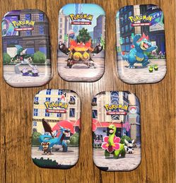 1 Pokemon TCG Lumiose City Mini Tin