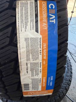 CEAT 265/60R18 Tires | Your Next Tire Replacement